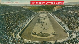 First modern Olympic Games  Athens 1896 Olympic Games 125 Anniversary of Games of the I Olympiad [upl. by Lucas415]