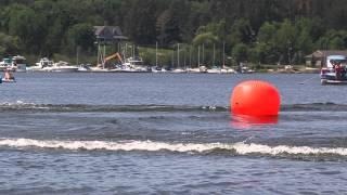 Ontario Watercross Races  Penetanguishene 2014 [upl. by Yesdnil]