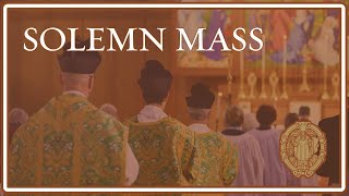 External Solemnity of All Saints  Solemn Mass [upl. by Erdnoid]