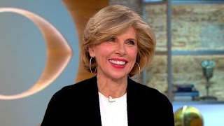 Christine Baranski on quotThe Good Wifequot spinoff quotThe Good Fightquot [upl. by Ettennaej]