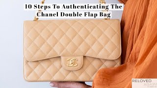 10 Steps to Authenticating your Chanel Double Flap Handbag [upl. by Jovia]