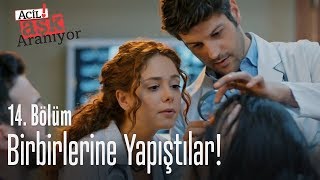 Birbirlerine yapıştılar  Acil Aşk Aranıyor 14 Bölüm [upl. by Alysia]