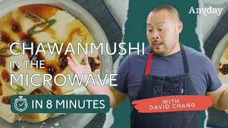 David Chang Makes This RestaurantWorthy Japanese Chawanmushi in MINUTES in the Microwave [upl. by Ula]