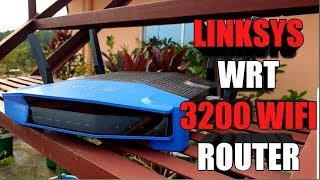 Linksys Unboxing WRT 3200 ACM  WiFi Router [upl. by Eiramesor]