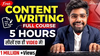 Content Writing Complete Course  How to become a Content Writer in 2024  SEO Writing Tutorial [upl. by Hanahsuar]