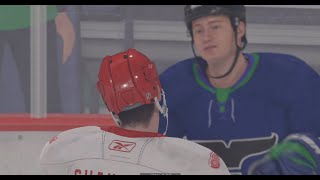 Hartford Whalers VS Detroit Red Wings  Playoffs Game 2 Period 3 [upl. by Anairt]