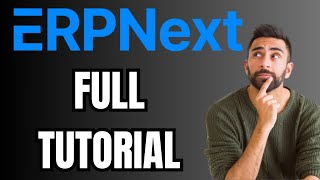 ERPNext Tutorial  How to Use ERPNext [upl. by Yelrak885]