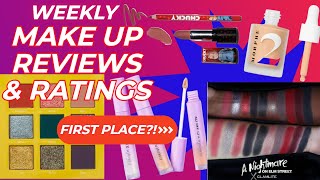 Weekly Make Up Review and Ratings 4 Glamlite Morphe 2 Juvias Place [upl. by Rihaz]