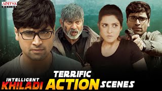 quotIntelligent Khiladiquot Best Terrific Action Scenes  Hindi Dubbed Movie Adivi Sesh SobhitaDhulipala [upl. by Boelter]