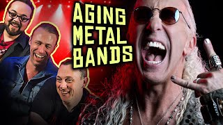 Reacting to AGING METAL BANDS from the 80s 7 [upl. by Riehl43]