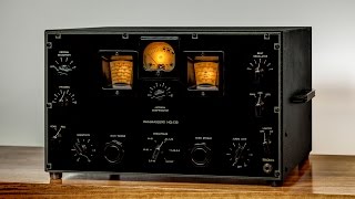 Tube Radio Restoration Hammarlund HQ120 [upl. by Eta]