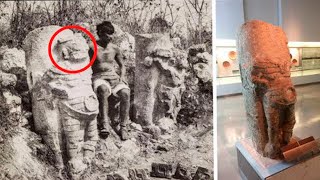 Los Arqueólogos encontraron accidentalmente una rara estatua maya sin cabeza [upl. by Oznol]