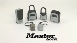 Master Lock SafeSpace® Spare Key Lock Boxes [upl. by Arias732]