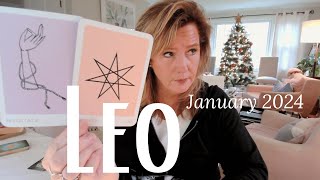 LEO  WHOA Your Guides Are Trying To Get Your Attention  January 2024 Zodiac Tarot Reading [upl. by Lauber]