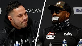 Joseph Parker vs Dereck Chisora 2 FULL PRESS CONFERENCE  Eddie Hearn amp DAZN Boxing [upl. by Kamat]