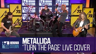 Metallica Covers Bob Seger’s “Turn the Page” Live on the Howard Stern Show [upl. by Elamef]