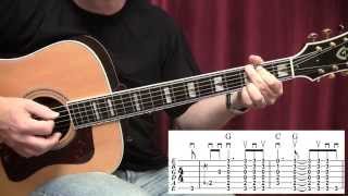 Pink HousesJohn MellencampGuitar Lesson [upl. by Ajnat592]