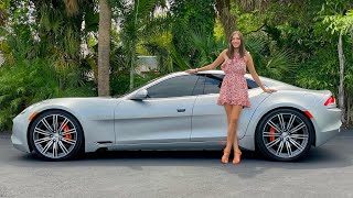 Karma Automotives Series Hybrid Car  2018 Karma Revero  Only One Previous Owner [upl. by Aihtak]