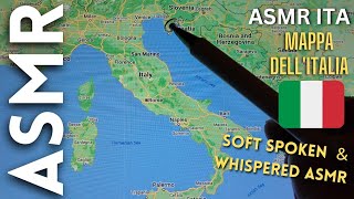 Mappa dellItalia 🇮🇹 ASMR ITA [upl. by Nedlog654]