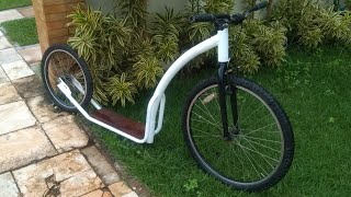 Bicicleta patineteKickbike [upl. by Roda]