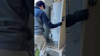 Tankless Install Full video bellow plumbing plumbinglife skilledtrades bluecollar hvac [upl. by Clauddetta]