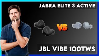 Jabra Elite 3 Active vs JBL Vibe 100TWS Comparison [upl. by Airliah397]