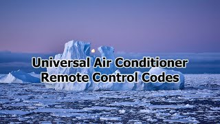 CODE AIR CONDITIONER REMOTE [upl. by Nylorac823]