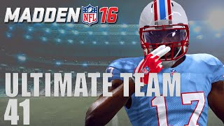 Madden 16 Ultimate Team  New Receivers Ep41 [upl. by Srevart264]