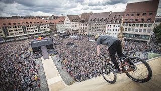 Nicholi Rogatkin goes full send with a 1440 at Red Bull District Ride 2017 [upl. by Semaj]