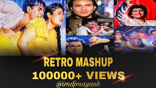 Bollywood Retro Remix  The Best of 90s and 80s bollywood Song Remixes Purane Gane Remix 2021 [upl. by Stent]