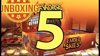 Keyforge Æmber Skies  Deck 5 unboxing [upl. by Ennasirk]