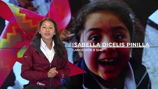 Gobierno Escolar 2019  Isabella Dicelis Pinilla  Candidata 104 [upl. by Enilarak]