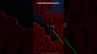 Omini dierectional punch saitamabattlegrounds seeyouatthefinishline robloxedit [upl. by Nicolas721]