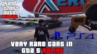 GTA 5 Online Modded Mission 1  Very Rare Cars PS4 Only [upl. by Lole]