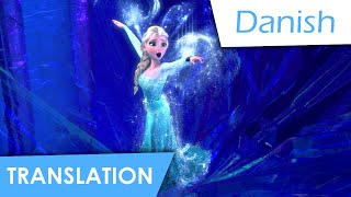 Let it go Danish Lyrics amp Translation [upl. by Shirah]