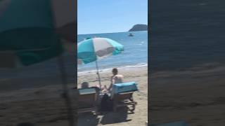 Beach Bar Laganas Zante beach travel sun [upl. by Ahsinelg]