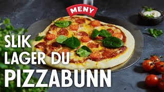 Enkel oppskrift på hjemmelaget italiensk pizzabunn [upl. by Celestine86]