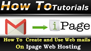 انشاء وإدارة ايميلات الموقع علي Create and manage Web mails on Ipage [upl. by Naryt843]