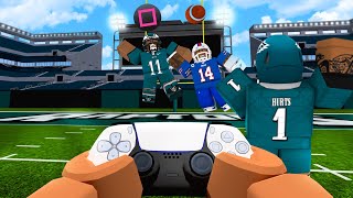 PLAYING ROBLOX FOOTBALL FUSION ON PS5 [upl. by Yadahs]