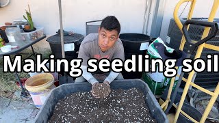 How to make seedling soil amp making it premium [upl. by Ardeth969]