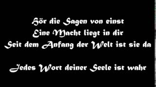 Oonagh und Santiano Hörst du den Wind mit lyrics [upl. by Esinned173]