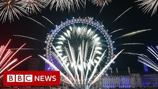 New Years Eve London fireworks celebrate start of 2020  BBC News [upl. by Niles303]