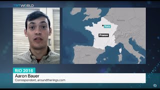 Interview with aroundtheringscom correspondent Aaron Bauer on Rio 2016 crisis [upl. by Erna]