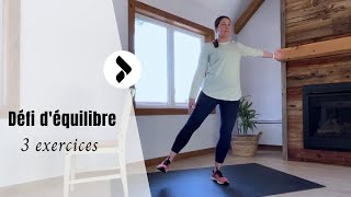 3 exercices pour léquilibre [upl. by Cheyney288]