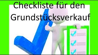 Die Checkliste der Unterlagen für den Grundstücksverkauf  von Herbert Herrmann HHImmobilien [upl. by Lotson]