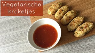 Vegetarische kroketjes  Carin Pool Voedingsbureau [upl. by Sackville918]