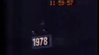 New Years Ball Drop 1978 Dick Clark version RARE TO DEATH PLEASE READ DESCRIPTION [upl. by Morrissey]