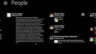 People Hub Windows 7 Theme for Windows 8 [upl. by Aziar802]