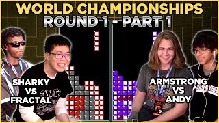 HEAVY HITTERS ARRIVE  Classic Tetris World Championship 2023 [upl. by Eblehs]