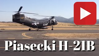 Piasecki H21B Take Off [upl. by Namlak532]